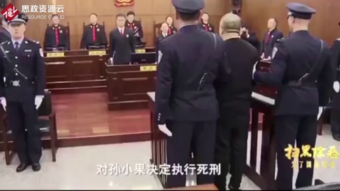 孫小果<em>被執(zhí)行</em><em>死刑</em>