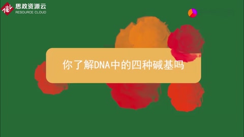 <em>你</em><em>了解</em>DNA中的四種堿基<em>嗎</em>