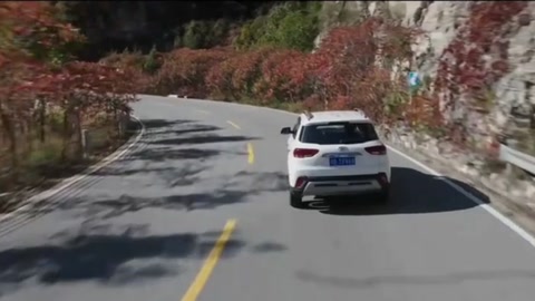 剎車失靈導(dǎo)致汽車撞到石頭