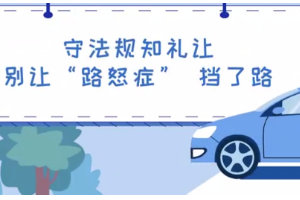 守法規(guī)知禮讓 別讓“路怒癥” 擋了路