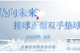 <em>微</em><em>課</em>：<em>休閑</em><em>體育</em>服務(wù)與管理專業(yè)《“墊”向未來—排球正面雙手墊球》