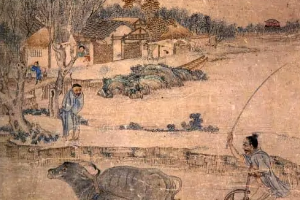 耕織<em>圖</em>—南宋畫家樓璹所作畫作